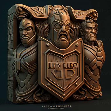 3D модель Гра Heroes of Loot (STL)